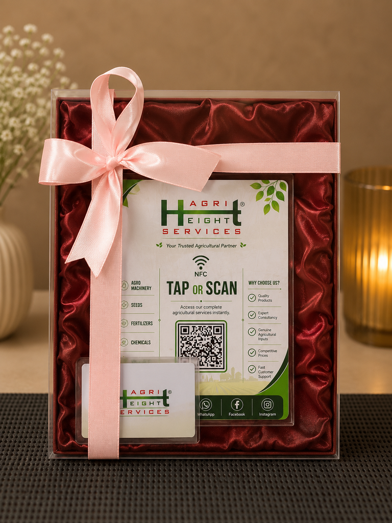 Our beautiful packaging: NFC Table Stands